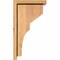 Ekena Millwork Monterey Smooth Corbel w/Backplate, Western Red Cedar, 7 1/2"W x 10"D x 18"H COR08X10X18MON01SWR - alternate 2